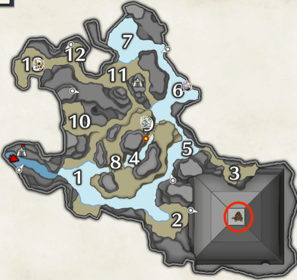 ヌリカメの水没林