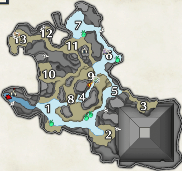 回復ミツムシの水没林