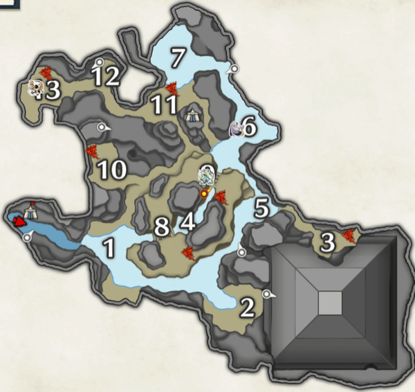 ホムラチョウの水没林