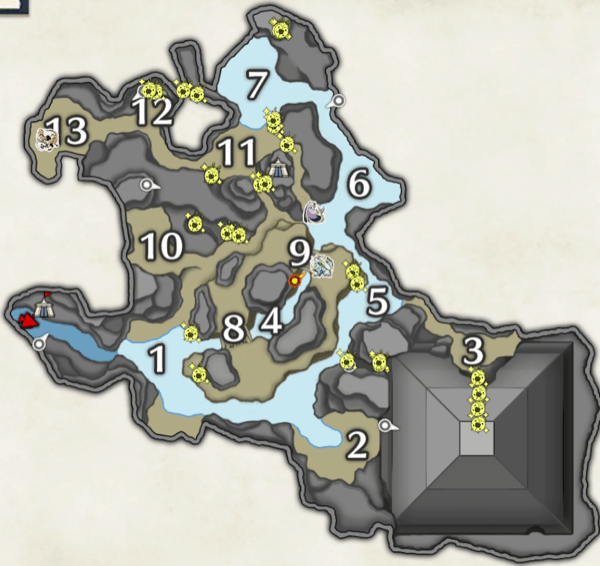 金霊テントウの水没林