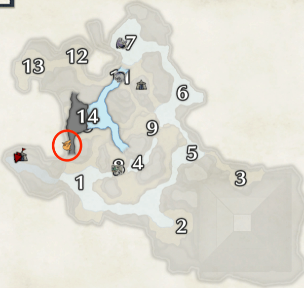 橙ヒトダマドリの水没林