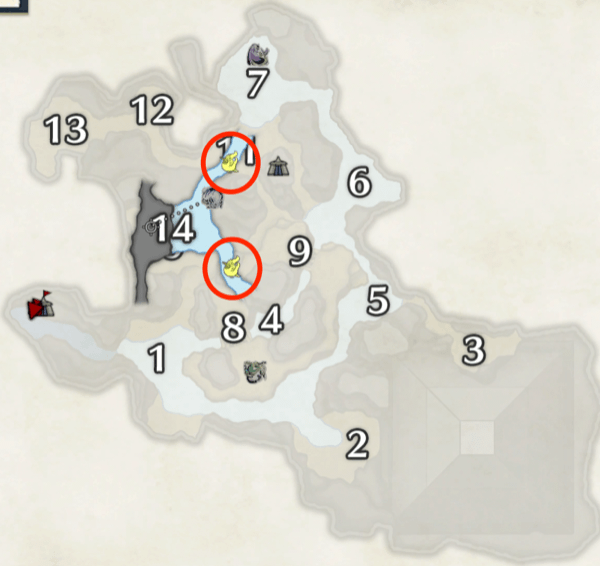 黄ヒトダマドリの水没林