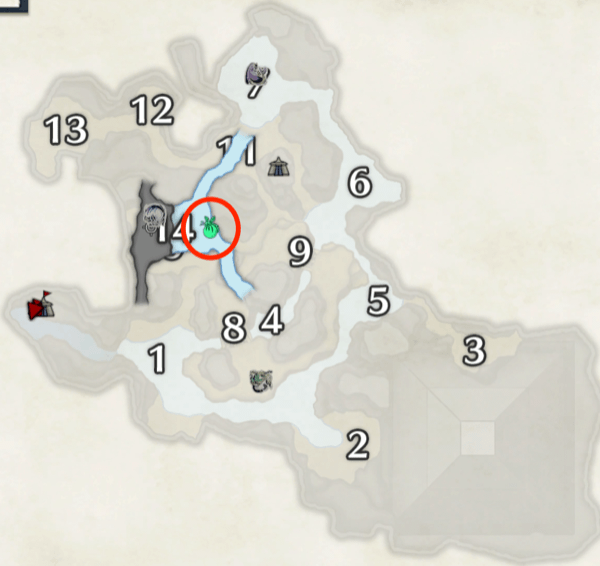 回復ミツムシの水没林