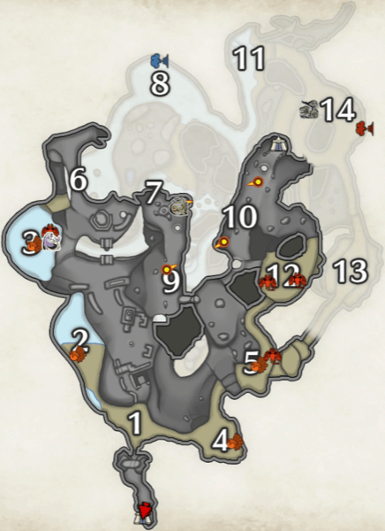 ヒオウギカワズの溶岩洞