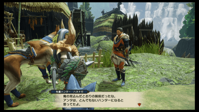 里の「ハネナガ」にもらう