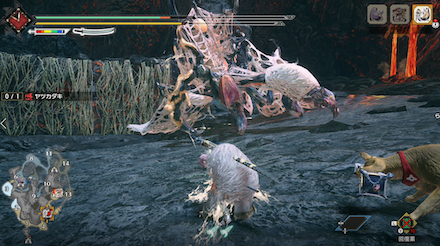 ヤツカダキ糸拘束