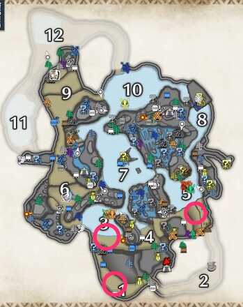 ポポの出現場所詳細