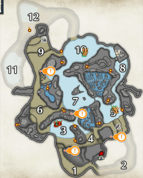 イシモリトカゲの寒冷群島