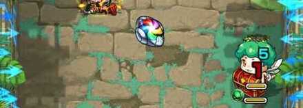 天使移動時にエレメントポーション