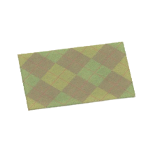 ちゃいろいアーガイルのラグ画像