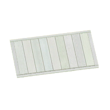 しろいウッドデッキのラグ画像