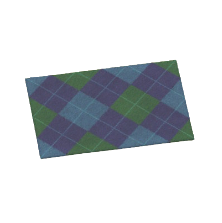 あおいアーガイルのラグ画像