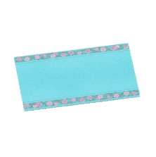 ウェディングなラグ・ブルー画像