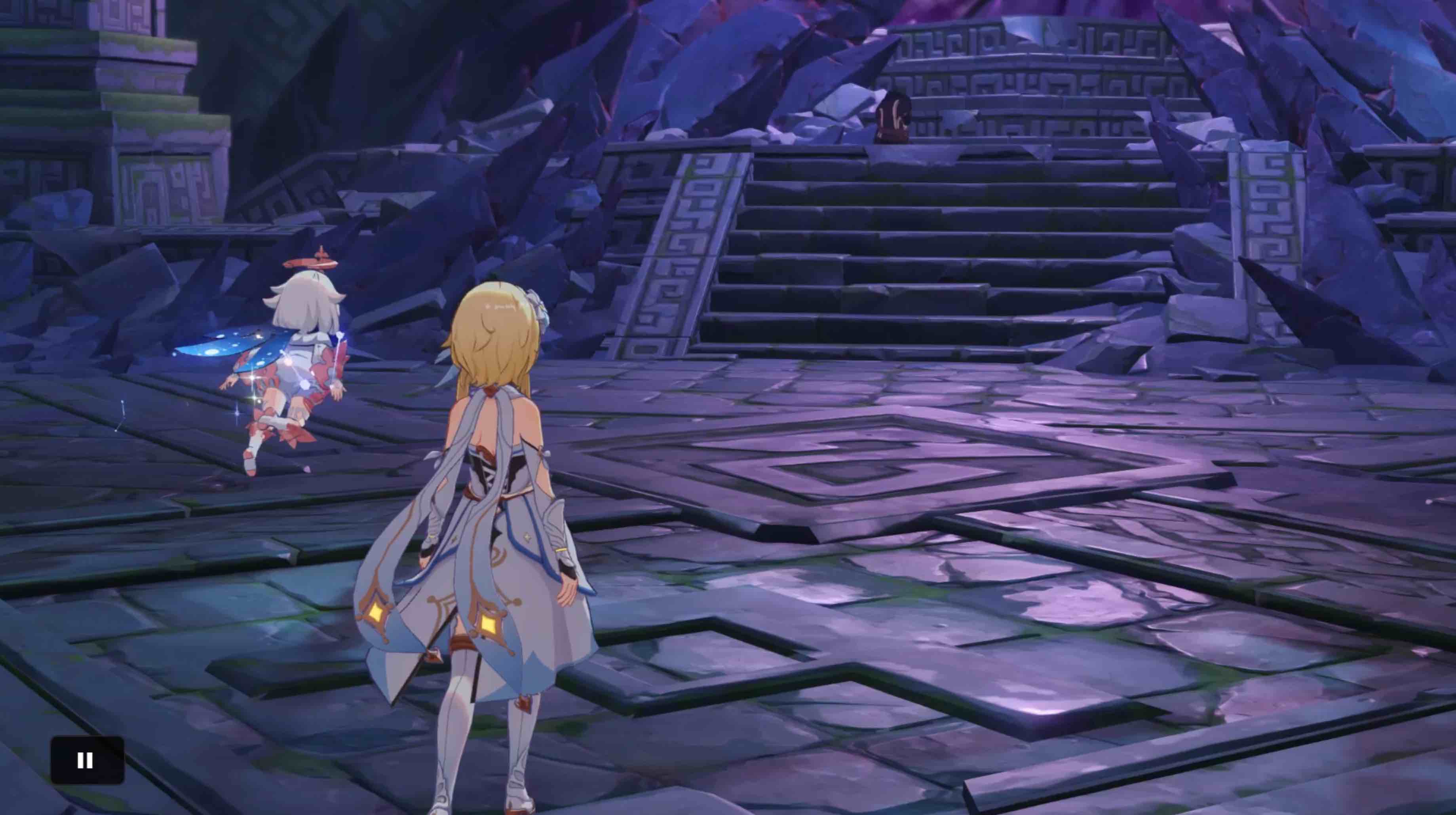 七天神像の部屋へ