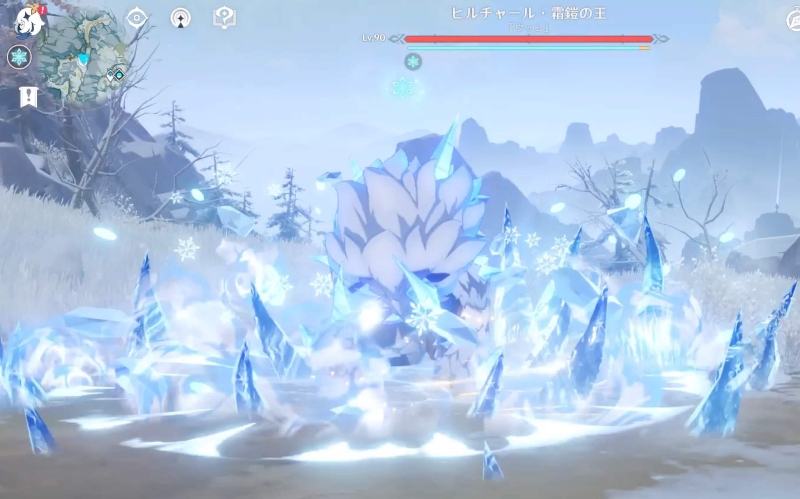 拳叩きつけ攻撃