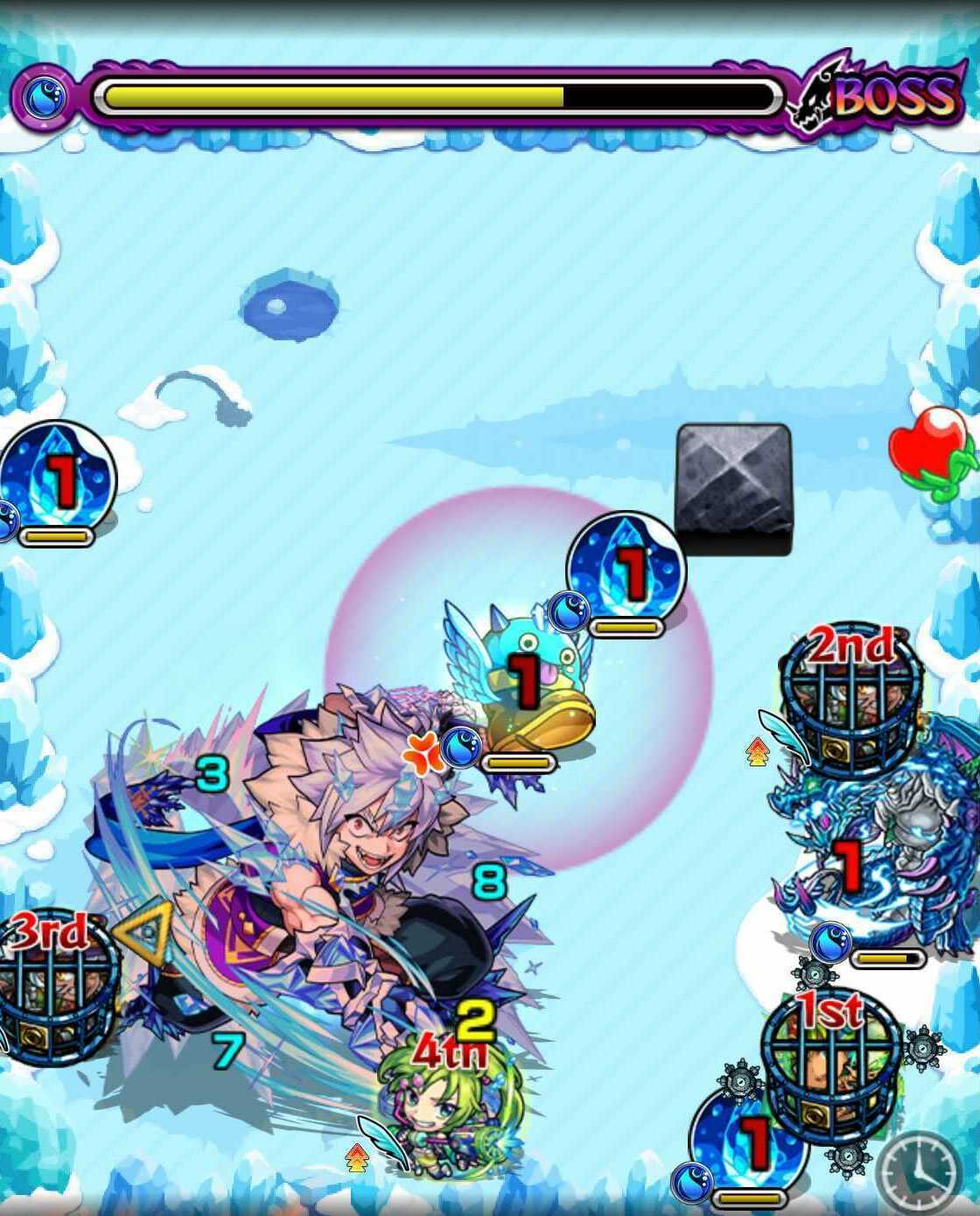 アヴァランチ ボス3 処理後