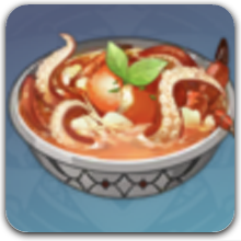 タルタリヤオリジナル料理の極みの一釣り