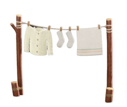 ものほしロープ画像