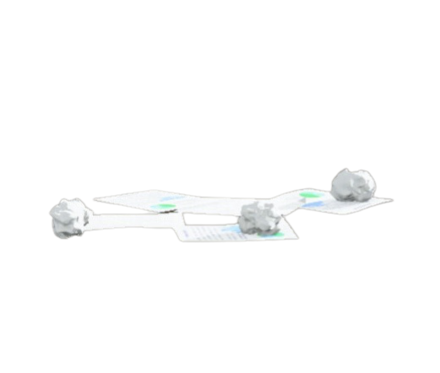 ちらばったかみ画像