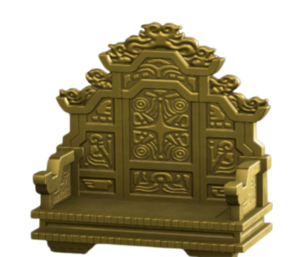 おうごんのベンチ画像