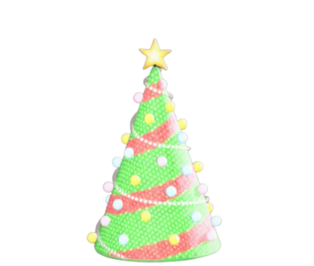 ツリーのイルミネーション画像