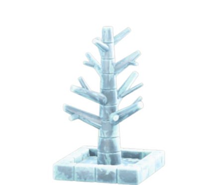 こおりのツリー画像