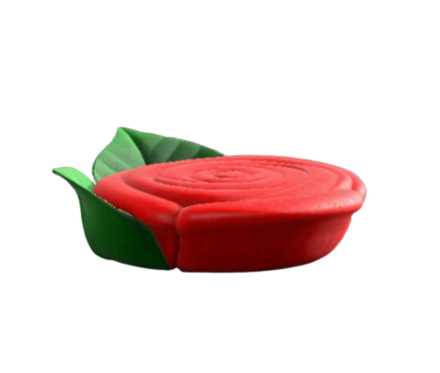 バラのベッド画像