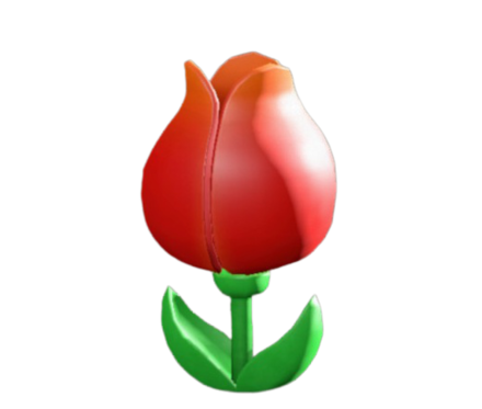 チューリップのビックリばこ画像