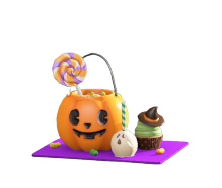 ハロウィンなおかしプレート画像