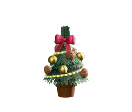 テーブルクリスマスツリー画像