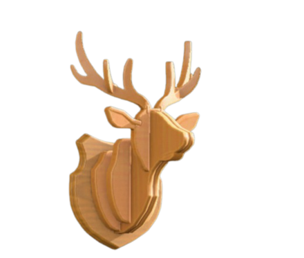 しかのオブジェ画像