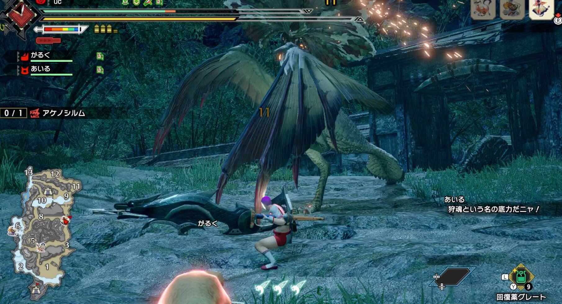 アケノシルム翼