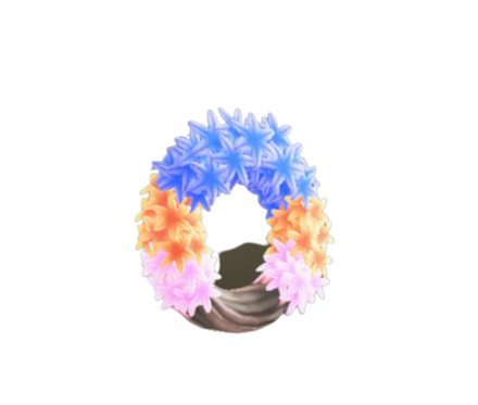 クールなヒヤシンスのリース画像