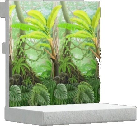 ジャングルのかべがみ画像