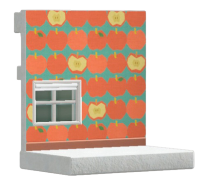 リンゴのかべがみ画像