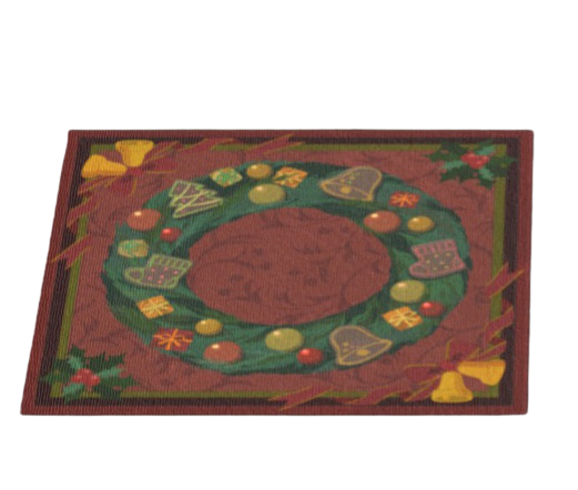 クリスマスなラグ画像