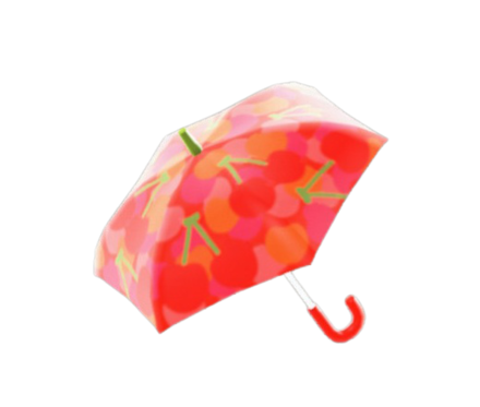 さくらんぼのかさ画像