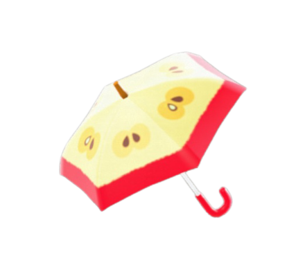 リンゴのかさ画像