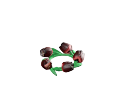 チューリップのかんむり・ダーク画像