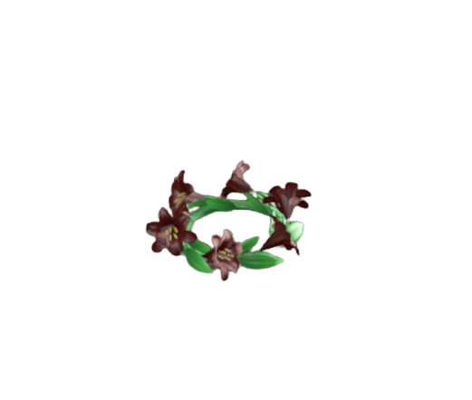 ユリのかんむり・ダーク画像