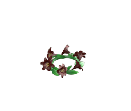 ユリのかんむり・ダーク画像