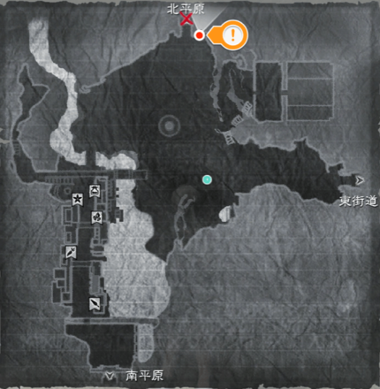 門番のお使いのマップ