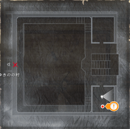 薬草収集のマップ