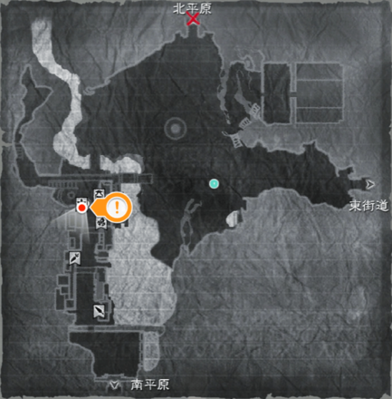 遠出の買い物1のマップ