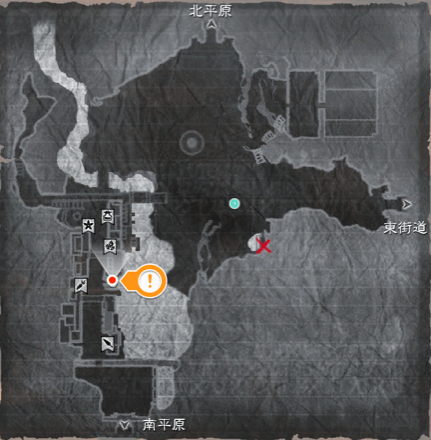 姉妹の歌のマップ