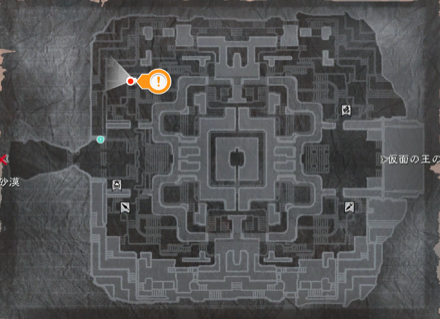 行方不明の娘のマップ