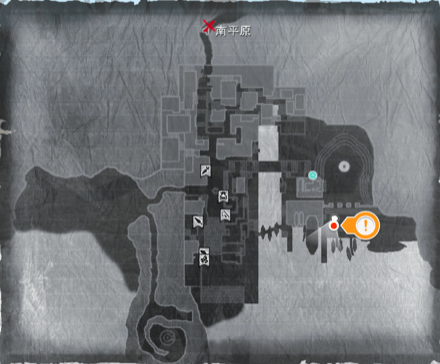 宝石の行方のマップ