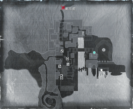 故障した船のマップ