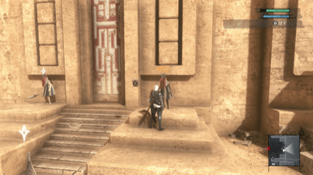 王の仮面の場所