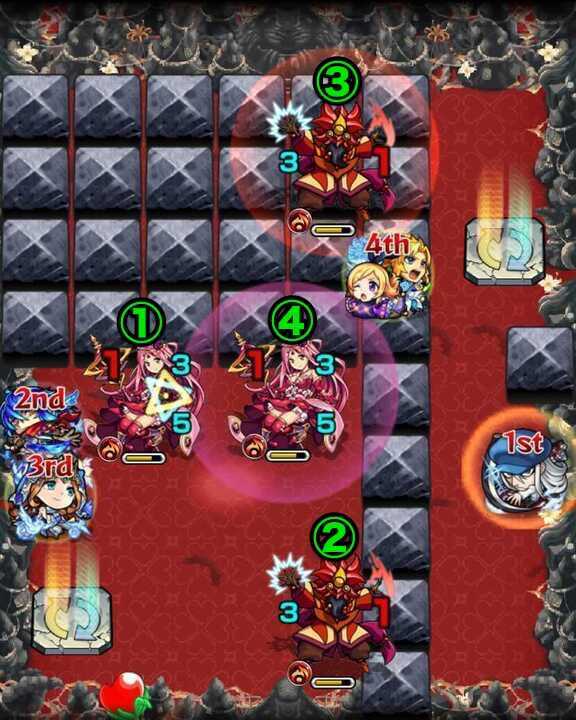 26の獄 ステージ5 弱点移動